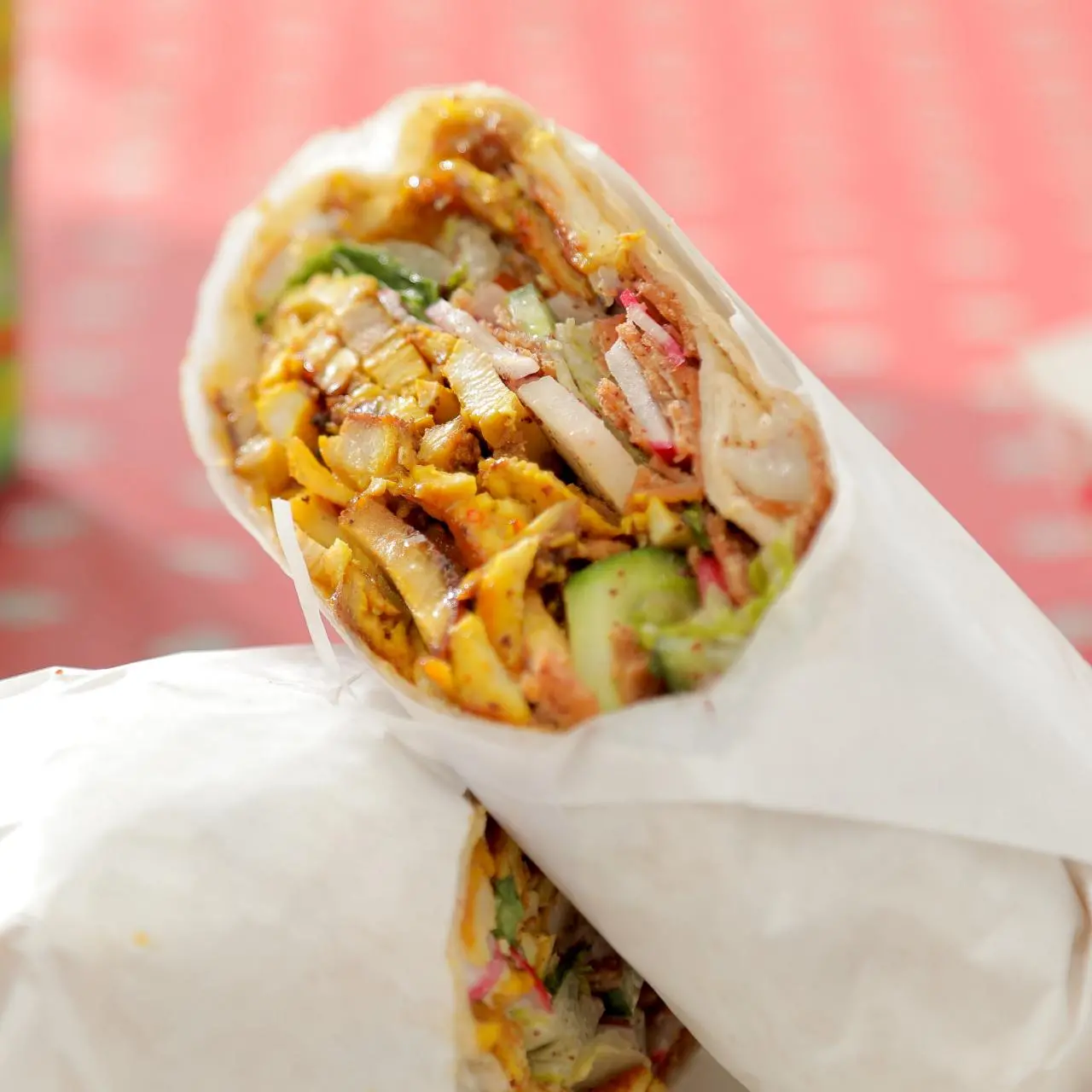Gyro chicken wrap